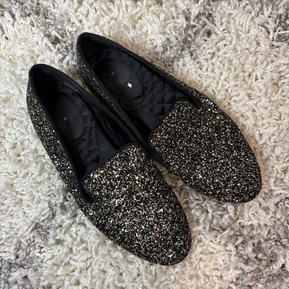 Birdies Starling Disco Ball Glitter Flat in Starlight Glitter size 7.5 - Picture 4 of 9